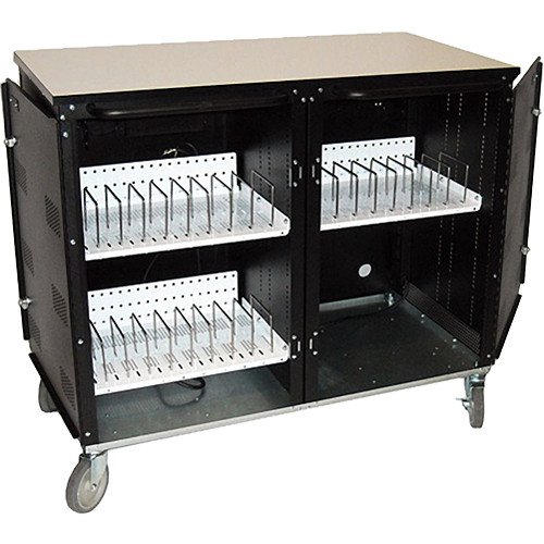 HamiltonBuhl Laptop / Netbook Charging and Storage Cart (24 Bay)