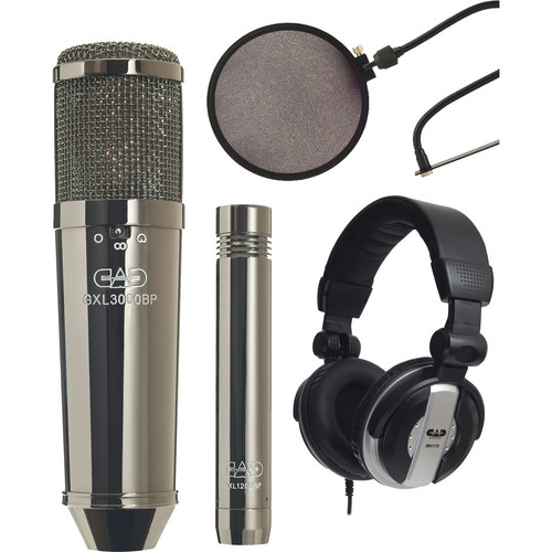 CAD GXL3000BPSP Studio Pack Bundle (Black Pearl Finish)
