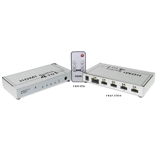 CTA Digital HD-SW 4-Port HDMI Switch