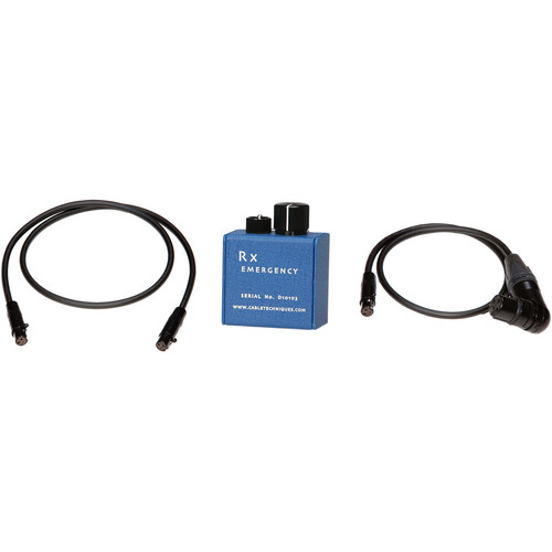 Cable Techniques RX-KIT1 RX Emergency Interface Kit with CT-MB-324 and RX-XLRR Cables