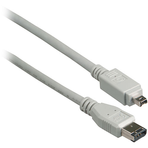 C2G 19569 IEEE-1394 FireWire 6-Pin to 4-Pin Cable (6.6')