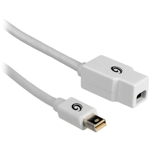 C2G 6.5' (2 m) Mini DisplayPort 1.1 Extension Cable (White)