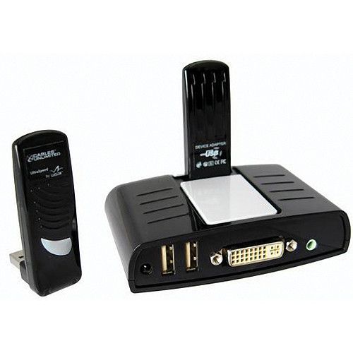 Cables Unlimited DisplayDock Wireless USB Docking Station with Video for PC
