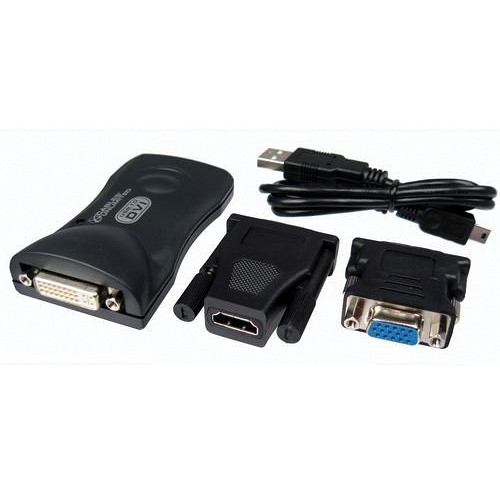 Cables Unlimited Multi-Display USB to DVI, VGA & HDMI Video Adapter