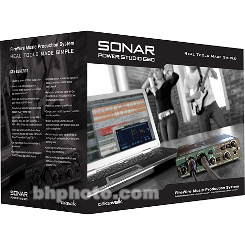 Cakewalk SONAR Power Studio 660 Production System