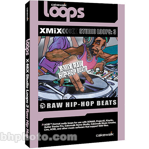 Cakewalk Sample CD: X-MiX STUDIO LOOPS 3: Raw Hip Hop (ACID)