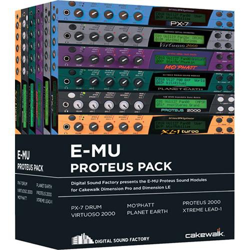 Cakewalk Emu Proteus Pack - Expansion Pack Bundle