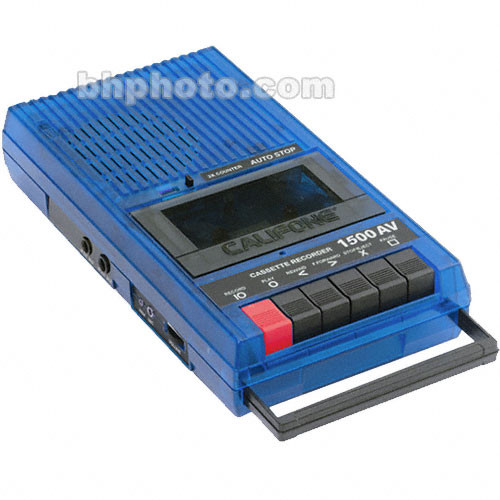 Califone 1500AVBL Portable Cassette Recorder