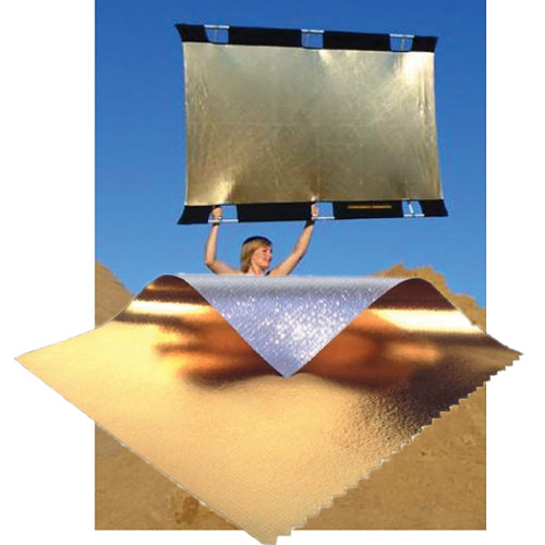 California Sunbounce Pro Sun-Bounce Kit - Gold/Silver Screen (4 x 6')