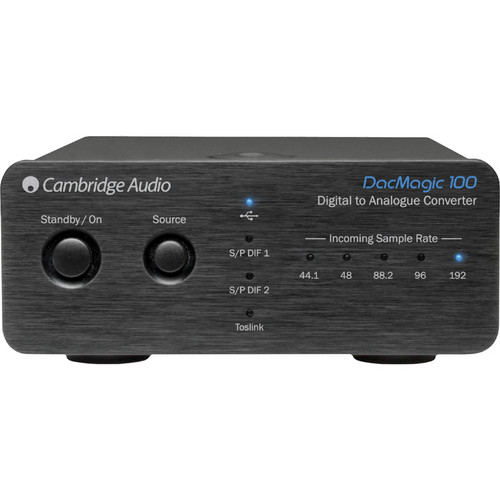 Cambridge Audio DacMagic 100 - Digital to Analog Converter (Black)