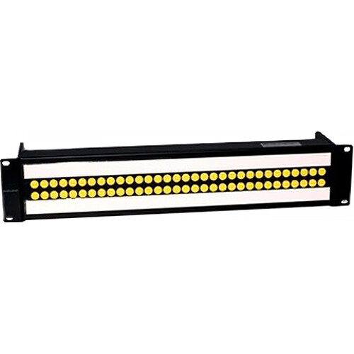 Canare 32MD-ST-2U / Mid-size HD-SDI Patchbay (2 x 32 / Normal Through)