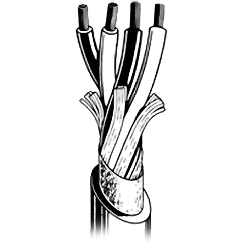 CANARE 4S8 BLK 100m 　残約90m Canare 4S8 4-Conductor Speaker Cable (100 m / Black) 4S8 100M B