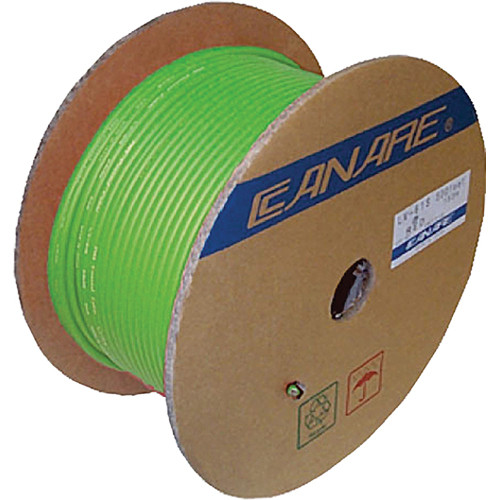 Canare L-3C2VS 200M GRN Video Coaxial Cable (656' / 200 m)