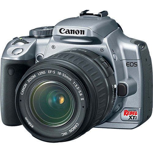 Canon EOS Digital Rebel XTi Digital Camera Kit (Silver) with 18-55mm Lens