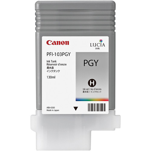 Canon PFI-103PGY Photo Gray Ink Tank (130 ml)