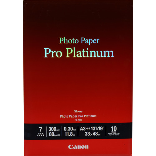 Canon Pro Platinum Photo Paper (13 x 19", 10 Sheets)