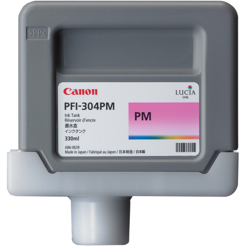 Canon PFI-304 Ink Tank (Photo Magenta, 330ml, 4-Pack)