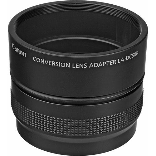 Canon コンバージョンレンズアダプター LA-DC58K Canon LA-DC58K Lens Adapter 3151B001 B&H Photo Video