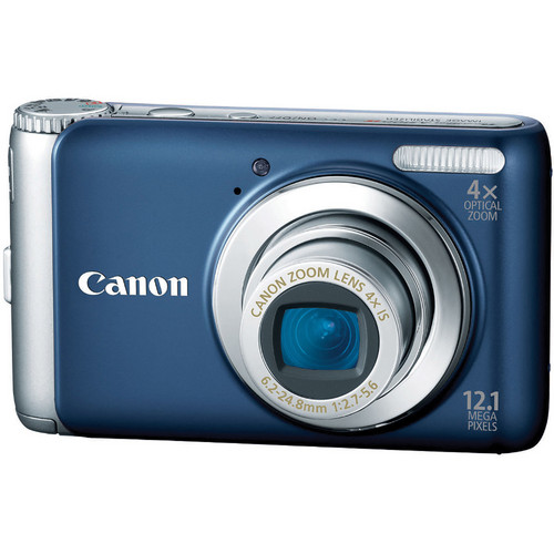 Canon PowerShot A3100 IS Digital Camera (Blue)