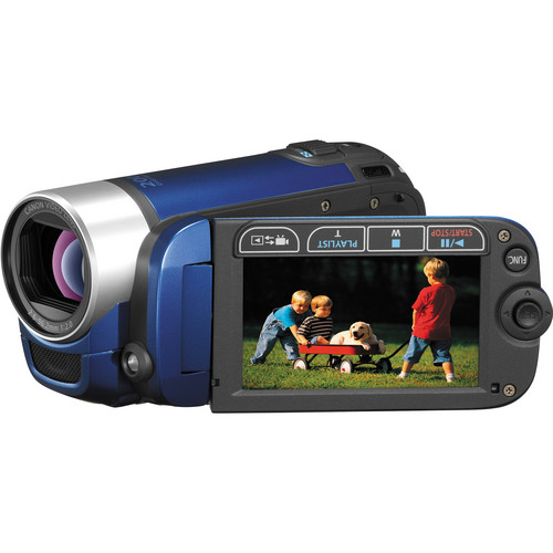 Canon FS300 Flash Memory Camcorder (Blue)