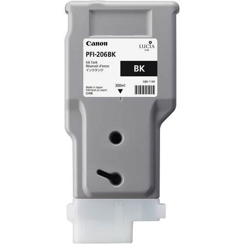 Canon PFI-206 Black Ink Cartridge (300 ml)
