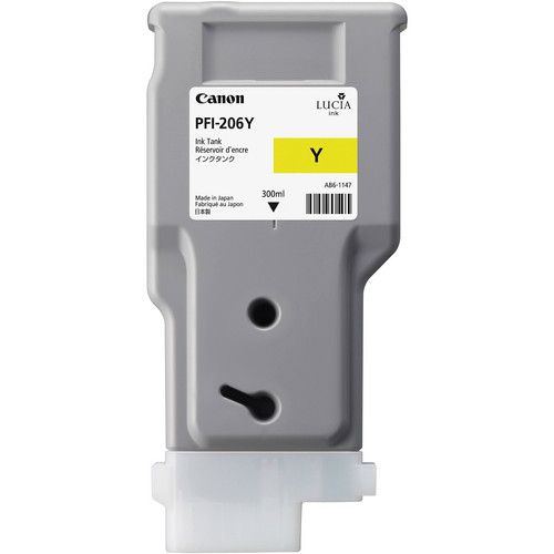 Canon PFI-206 Yellow Ink Cartridge (300 ml)