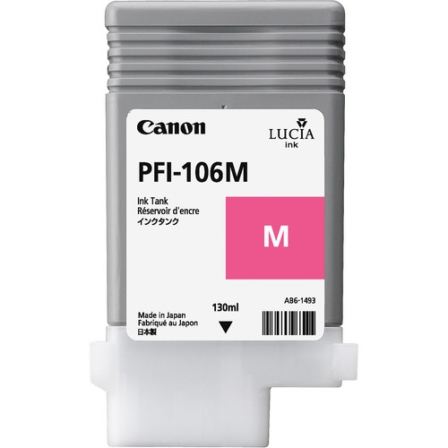Canon PFI-106M Magenta Ink Cartridge (130mL)