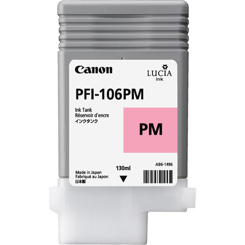 Canon PFI-106PM Photo Magenta Ink Cartridge (130mL)