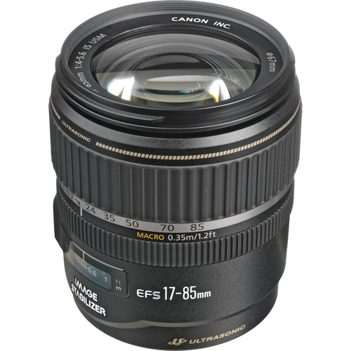 Canon EF-S 17-85mm f/4-5.6 IS USM Autofocus Lens 9517A002BA B&H