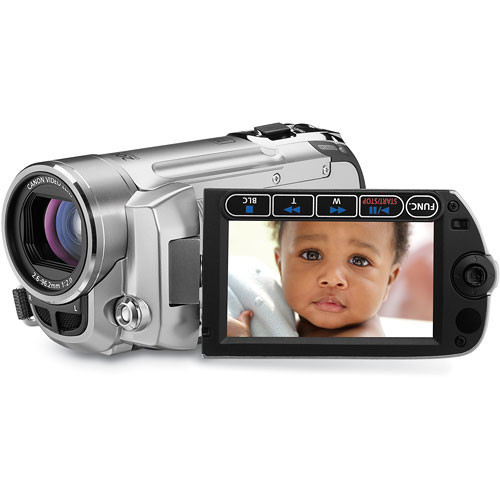 Canon FS-100 Flash Memory 'PAL' Camcorder (Silver)