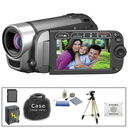 Canon FS31 Dual Flash Memory Camcorder with Advanced Accessory Kit