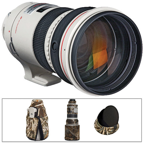 Canon Telephoto EF 300mm f/2.8L IS Image Stabilizer USM Autofocus Lens Kit A