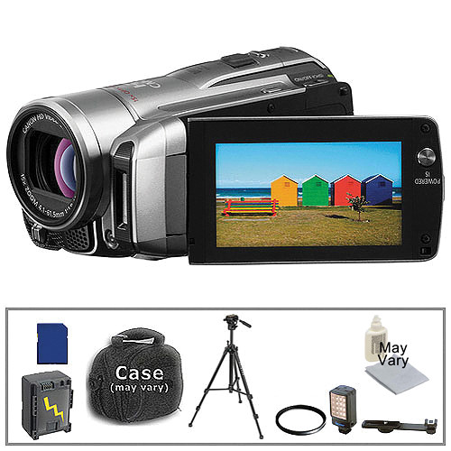 Canon VIXIA HF M300 Flash Memory Camcorder with Basic Accessory Kit