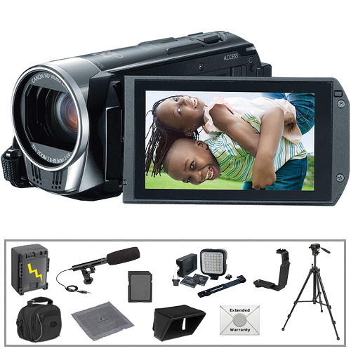 Canon VIXIA HF R30 Full HD Camcorder & Advanced Accessories B&H Kit