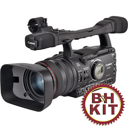 Canon XH-A1 3CCD HDV Camcorder Anton Bauer Kit B&H Photo Video