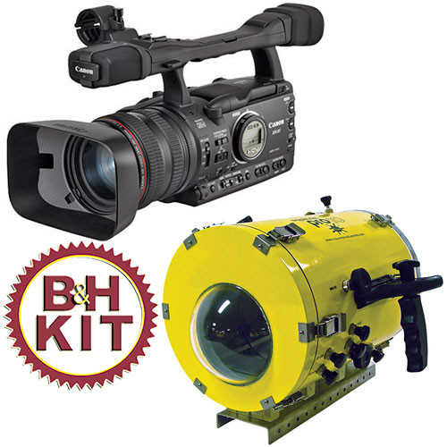 Canon XH-A1 3CCD HDV Underwater Camcorder Kit