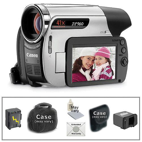 Canon ZR960 MiniDV Camcorder Kit