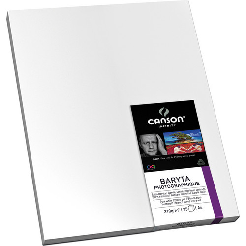 Canson Infinity 2273 Baryta Photographique Inkjet Paper (310 gsm) 13 x 19" / 25 Sheets