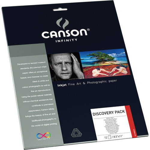Canson Infinity Discovery Pack (8.5 x 11", Letter, 12 Sheets)