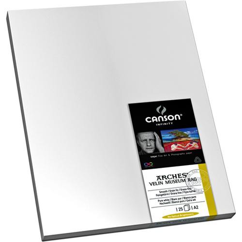Canson Infinity Velin Museum Rag (17 x 22", 25 Sheets, 250 gsm)