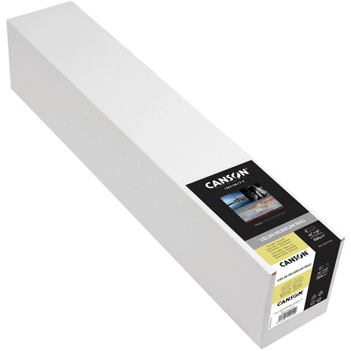 Canson Infinity Velin Museum Rag (315 gsm, 17" x 50' Roll)