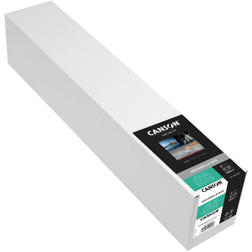 Canson Infinity Aquarelle Rag (24" x 50' Roll, 240 gsm)