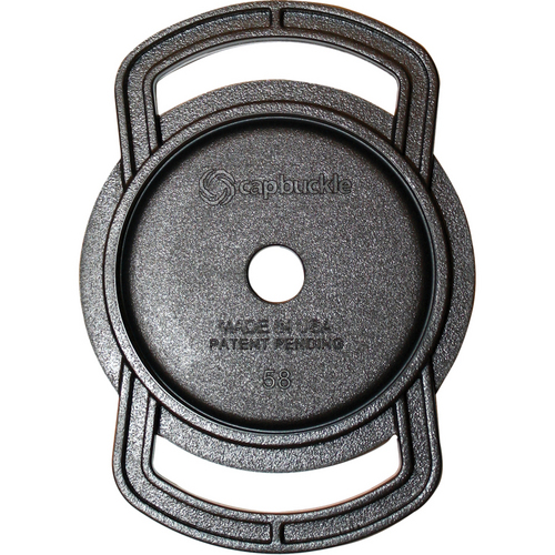 CapBuckle Lens Cap Holder (Holds 67mm, 58mm, 52mm Lens Caps)
