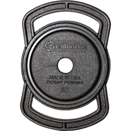 CapBuckle Lens Cap Holder (Holds 55mm, 52mm, 43mm Lens Caps)