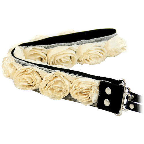 Capturing Couture Organza Camera Strap (Cream/Off White)