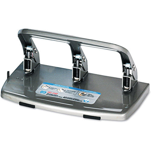 CARL Heavy Duty 3-Hole Paper Punch