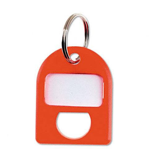 CARL Replacement Security Cabinet Key Tags, (Red)  8/PK