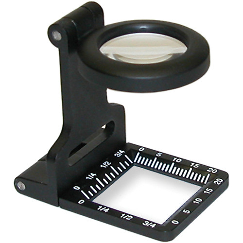 Carson LT-60 6.5x Metal LinenTest Magnifier