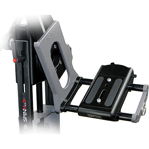 Cartoni SpinHead with Pan Bar & Non-sliding Euro Quick Release Plate