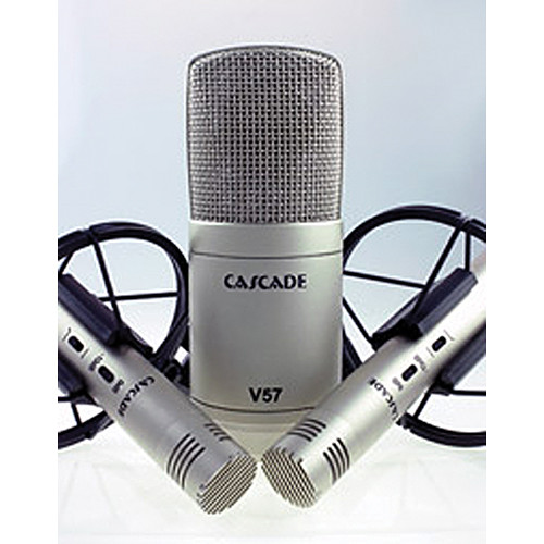 Cascade Microphones V57 Microphone Bundle (Silver)